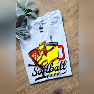 Softball mama shirt popular mama momlife softball mom tee